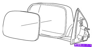 US�~���[ �{����GM�_�[�N�X���[�N�O���[�̏���ȃT�C�h�~���[15246903 Genuine GM Dark Smoke Gray Passenger Side Mirror 15246903�y���s�A���i�z