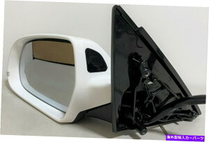 US~[ 110zCghCo[TChAEfBA4 S4 2012 -2016̂߂̎pt~[ #110 WHITE DRIVER SIDE LEFT MIRROR W/ BLIND SPOT FOR AUDI A4 S4 2012 -2016