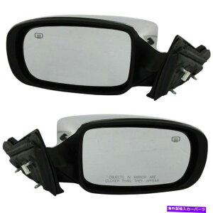 US~[ 11-14̃p[~[M}tH[hNZbg2NCX[200Ro[`u Power Mirror Heated Man Fold Chrome Set of 2 For 11-14 Chrysler 200 Convertible