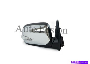 US~[ hA~[EN/ubN +uJ[GNgbNz[ffIRA 2003-2008 Door Mirror Right Chrome/Black +Blinker Electric For Holden Rodeo Ra 2003-2008