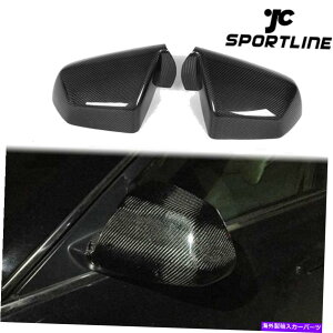 US�~���[ �T�C�h�~���[�J�o�[�L���b�v�J�[�{���t�@�C�o�[2PC�̓L���f���b�NCTS 2009-2013�H��ɓK���Ă��܂� Side Mirror Cover Cap Carbon Fiber 2PCS Fit for Cadillac CTS 2009-2013 Factory
