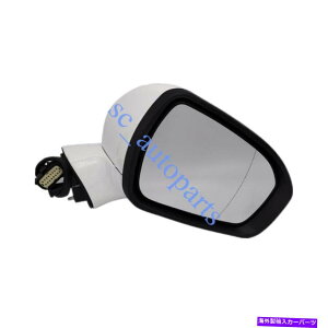 US~[ tH[ht[WubNt[EtH[hphv9C[~[Y2013-2018 2013-2018 For Ford Fusion Black Frame Right Side Fold Puddle Lamp 9Wire Mirror y