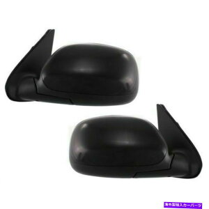 US�~���[ 2 LH��RH�T�C�h�}�j���A���܂肽���ݎ��p���[�~���[�̐V�����Z�b�g�g���^�Z�R�C�A�c���h�� New Set of 2 LH & RH Side Manual Folding Power Mirror Fits Toyota Sequoia Tundra