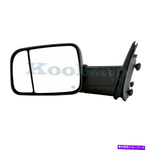 US~[ 09-12psbNAbvgbN~[p[w/M܂胉v For 09-12 Ram Pickup Truck Tow Mirror Power Heat w/Signal Puddle Lamp Left Side
