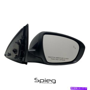 US�~���[ KIA Optima 2014-2015�̃T�C�h�~���[�Ǝ��p�p���[�t�H�[���h����ȑ� Side Mirror for KIA OPTIMA 2014-2015 with Blind Spot Power Fold PASSENGER SIDE�y���s�A���i�z