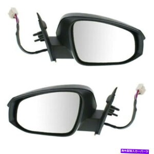 US~[ 13-15̂߂ɁA^[MvyAZbgŉMꂽ13-15 rav4Ar[hA~[~[~[~[̓d For 13-15 RAV4 Rear View Door Mirror Power Heated with Turn Signal Lamp PAIR SET