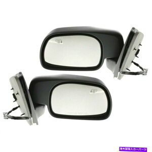 US~[ 2001N2005Ñp[~[tH[hGNXJ[VphX^C}jAtH[heNX`[2pc Power Mirror For 2001-2005 Ford Excursion Paddle Style Manual Fold Textured 2Pc
