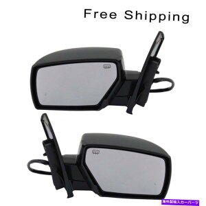 US~[ 2}jA܂肽ݎp[̉M~[LHRHTChZbg͓YNGXgɓK܂ LH & RH Side Set Of 2 Manual Folding Power Heated Mirror Fits Nissan Quest
