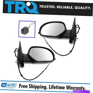 US~[ TRQTChr[́AV{[GMCp̃p[MNLbvLHRHyA~[O܂ TRQ Side View Mirrors Power Heated Chrome Cap LH & RH Pair for Chevy GMC