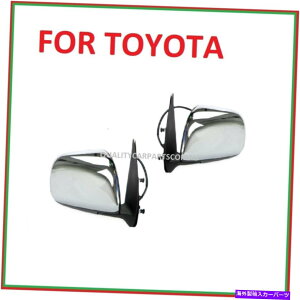 US~[ dhA~[hA̍ƉEAg^nCbNX̃N2005-2011 ELECTRIC DOOR MIRRORS DOOR LEFT & RIGHT SIDES, CHROME FOR TOYOTA HILUX 2005-2011