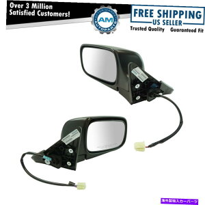 US~[ GNXeA~[ubNeNX`p[LHRHLbgyA04-08XotHX^[ Exterior Mirror Black Textured Power LH & RH Kit Pair for 04-08 Subaru Forester