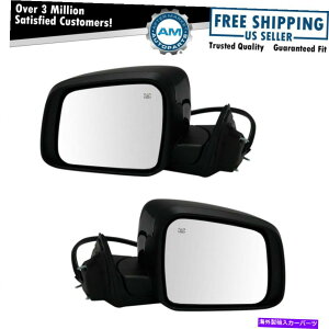 US~[ ~[p[M܂肽݃^[VOiyCgW[vSUṼyAv Mirror Power Heated Memory Folding Turn Signal Paint to Match Pair for Jeep SUV