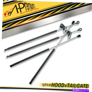 supports shock A-Premium 4X Hood+Tailgate LiftV{[J}̃VbNXgbgT|[gĂ܂98-02 A-Premium 4x Hood+Tailgate Lift Supports Shock Struts for Chevrolet Camaro 98-02