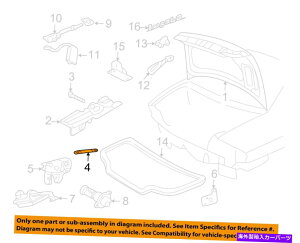 supports shock �V�{���[GM OEM 00-07�����e�J�����g�����N���t�g�T�|�[�g�X�g���b�g�V���b�N�A�[��10311812 Chevrolet GM OEM 00-07 Monte Carlo Trunk-Lift Support Strut Shock Arm 10311812�y���s�A���i�z