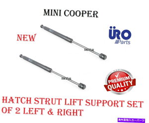 supports shock �~�j�N�[�p�[�E���̂��߂ɁA���ƉE��2�̃n�b�`�X�g���b�g���t�g�T�|�[�g�Z�b�g Hatch Strut Lift Support Set Of 2 Left & Right For Mini Cooper URO�y���s�A���i�z
