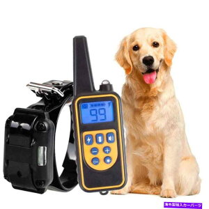 supports shock 800mT|[gLCDfBXvCt̃g[jOJ[UVbNh 800m Support Dog Training Collar with LCD Display Sound Vibrate Shock Waterproof