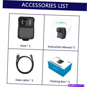 supports shock |[^uHD 1080p@s@փR[_[iCgrWEFAuJtEFAuJ Portable HD 1080P Law Enforcement Recorder Night Vision Wearable Camera W/ Mic