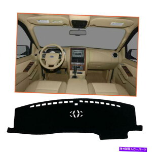 Dashboard Cover �t�H�[�h�G�N�X�v���[���[06-10�u���b�N�J�[�_�b�V���J�o�[�}�b�g�_�b�V���{�[�h�p�b�h�V�F�[�h�ی� For Ford Explorer 06-10 Black Car Dash Cover Mat Dashboard Pad Shade Protective�y���s�A���i�z