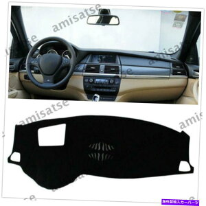 Dashboard Cover 2013NȑOBMW X6̃ubN_bV}bg_bV{[h}bg_bVJo[ToCU[pbhAM For BMW X6 Before 2013 Black Dashmat Dashboard Mat Dash Cover Sun Visor Pad AM