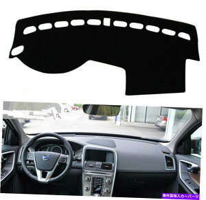 Dashboard Cover Ԃ̃CeA_bV{[hJo[{{XC60̃_bV}bgg Car Interior Dashboard Cover Dashmat Trim For Volvo XC60 Left Drive Car Black 1x