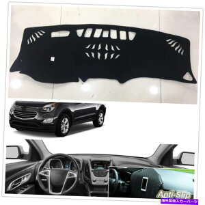 Dashboard Cover �V�{���[equinox 2017 2018 LHD�p�̃u���b�N�_�b�V���{�[�h�J�o�[�p�b�h�_�b�V���}�b�g�A���`�X�� Black Dashboard Cover Pad Dashmat Anti-Sun For Chevrolet Equinox 2017 2018 LHD�y���s�A���i�z