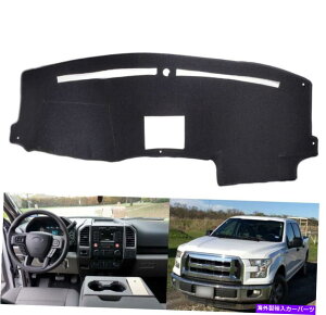 Dashboard Cover _bV{[hJo[Carpert Dash Mat for Ford F150 2015-17gbNubNA`XbvLHD Dashboard Cover Carpert Dash mat For Ford F150 2015-17 Truck Black Anti-Slip LHD