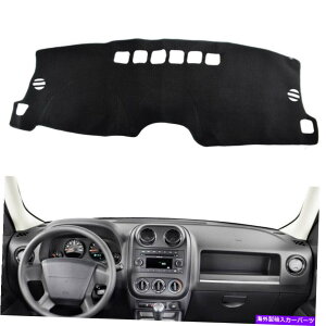 Dashboard Cover �W�[�v�p�g���I�b�g�R���p�X2010-14 LHD�̂��߂̃u���b�N�_�b�V���{�[�h�J�o�[�p�b�h�_�b�V���}�b�g�A���`�X�� Black Dashboard Cover Pad Dashmat Anti-Sun For Jeep Patriot Compass 2010-14 LHD�y���s