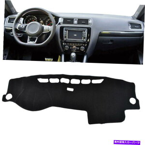 Dashboard Cover Jetta Vento Mk6 2011-2018�̍����_�b�V���{�[�h�J�o�[�p�b�h�}�b�g Black Dashboard Cover Pad Mat For Jetta Vento MK6 2011-2018 Left Drive Car US�y���s�A���i�z