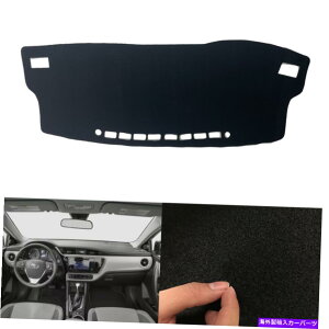 Dashboard Cover g^J[14-19Ԃ̃_bV{[hJo[_bV}bgVF[hیpbh_[N For Toyota Corolla 14-19 Car Dashboard Cover Dash Mats Shade Protective Pad Dark