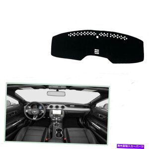 Dashboard Cover tH[h}X^O15-21ubNJ[_bV{[hJo[_bV}bgVF[hیpbh For Ford Mustang 15-21 Black Car Dashboard Cover Dash Mats Shade Protective Pad