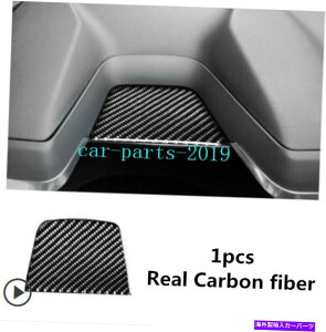 Dashboard Cover �V�{���[�J�}��2016-2021�p�̖{���̃J�[�{���t�@�C�o�[�R���\�[���_�b�V���{�[�h�̑����J�o�[ Real Carbon Fiber Console Dashboard Decor Cover For Chevrolet Camaro 2016-2021�y���s�A���i�z