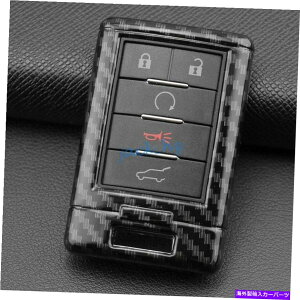 Dashboard Cover CADILLAC DTS CTS SRX ATS CORVETTE�p�̃J�[�{���t�@�C�o�[�J�[�L�[FOB�J�o�[�P�[�X�V�F�� Carbon Fiber Car Key Fob Cover Case Shell For Cadillac DTS CTS SRX ATS Corvette�y���s�A���i�z