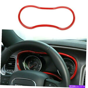 Dashboard Cover CeA_bV{[hCXggpl_bWfS2011+Ԃ̃gANZT[ Interior Dashboard Instrument Panel Trim Accessories for Dodge Durango 2011+ Red