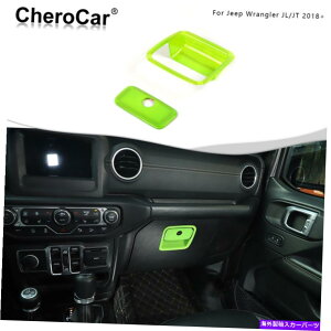 Dashboard Cover Rsbg_bVXg[W{bNXOunhJo[W[vO[JL JT 2018-21̃g Co-pilot Dash Storage Box Grab Handle Cover Trim For Jeep Wrangler JL JT 2018-21