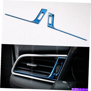 Dashboard Cover XeX|ACGAR_bV{[hxgJo[J2018-2019ɓKĂ܂ stainless steel AC Air Conditioning Dashboard Vent Cover fit for Camry 2018-2019