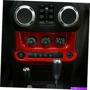 Dashboard Cover CeAANZT[11+W[vO[JK̃GARXCb`plJo[ Interior Accessories Air Conditioning Switch Panel Cover for 11+Jeep Wrangler JK