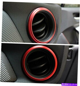 Dashboard Cover g^86 GT86 SCION FR-S 2012-2018̃bh_bV{[hGAxgAEgbgJo[2PCS Red Dashboard Air Vent Outlet Cover 2pcs For Toyota 86 GT86 Scion FR-S 2012-2018