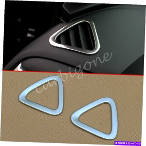Dashboard Cover ダッシュボードフロントACエアベントカバーシボレーエクイノックス2018-2021アクセサリーのトリム Dashboard Front AC Air Vent Cover Trim For Chevrolet Equinox 2018-2021 Accessory