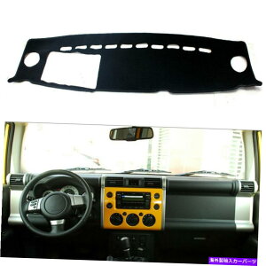 Dashboard Cover �g���^FJ�N���[�U�[2007-2014 LHD�p�̍����_�b�V���{�[�h�J�o�[�p�b�h�_�b�V���}�b�g�}�b�g Black Dashboard Cover Pad Dashmat Mat For Toyota FJ Cruiser 2007-2014 LHD�y���s�A���i�z