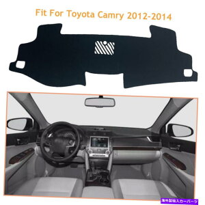 Dashboard Cover g^J̍_bV{[hJo[}bg2012-2014_bVVF[hیpbh Black Dashboard Cover Mats For Toyota Camry 2012-2014 Dash Shade Protective Pad