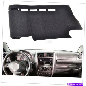 Dashboard Cover �X�Y�L�E�W���j�[1998-2017���Ԃ̍����_�b�V���{�[�h�J�o�[�p�b�h�_�b�V���}�b�gLHD For Suzuki Jimny 1998-2017 Left Drive Car Black Dashboard Cover Pad Dashmat LHD�y���s�A���i�z