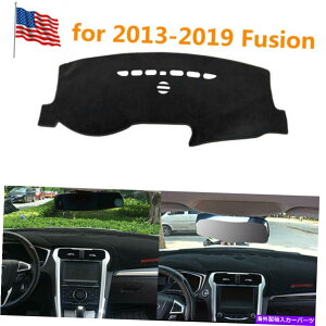 Dashboard Cover 2013-2019�t�H�[�h�t���[�W�����J�[�m���X���b�v�T���v���e�N�V�����_�b�V���}�b�g�_�b�V���{�[�h�J�o�[ for 2013-2019 Ford Fusion Car Non-Slip Sun Protection Dash Mat Dash Board Cover�y���s�A���i
