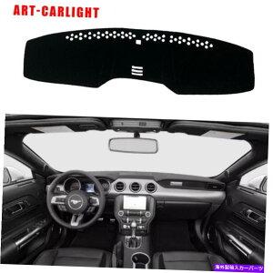 Dashboard Cover Ford Mustang 2015-2021 Dash MatsVF[hیpbh̎Ԃ̃_bV{[hJo[ Car Dashboard Cover For Ford Mustang 2015-2021 Dash Mats Shade Protective Pad