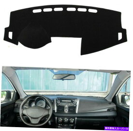 Dashboard Cover トヨタヴィオス2014の黒いダッシュボードカバーパッド左ドライブカー1pc Black Dashboard Cover Pad For Toyota Vios 2014 Left Drive Car 1pc