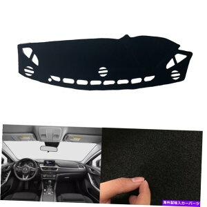 Dashboard Cover �}�c�_6 2016-2017�Ԃ̃_�b�V���{�[�h�J�o�[�_�b�V���}�b�g�V�F�[�h�ی�p�b�h�u���b�N For mazda 6 2016-2017 Car Dashboard Cover Dash Mats Shade Protective Pad Black
