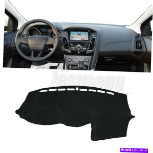 Dashboard Cover �t�H�[�h�t�H�[�J�X3 MK3 12-17 LHD�J�[�T���V�F�[�h�o�C�U�[�p�b�h�_�b�V���{�[�h�J�o�[�}�b�g�u���b�N For Ford Focus 3 MK3 12-17 LHD Car Sun Shade Visor Pad Dashboard Cover Mat Black�y���s�A���i�z