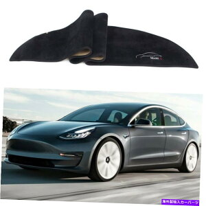 Dashboard Cover �e�X�����f��3 2017 2018 2019�̃|���G�X�e���_�b�V���{�[�h�J�o�[�C���X�g�������g�p�l���p�b�h Polyester Dashboard Cover Instrument Panel Pad For Tesla Model 3 2017 2018 2019�y���s�A���i�z