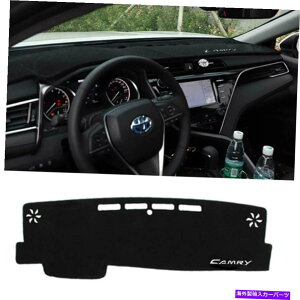 Dashboard Cover 2018�N��1x�g���^�J�����J�[�_�b�V���{�[�h�_�b�V���}�b�g�_�b�V���}�b�g�A���`�X���v���e�N���I���p�b�h 1X For 2018 TOYOTA CAMRY Car Dashboard Dash Mat DashMat Anti-Sun Proection Pad�y���s�A��