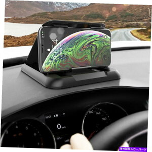 Dashboard Cover �J�[�_�b�V���{�[�h�d�b�}�E���g�z���_�[HUD�X�^���h�{�b�N�X�N�����v�T���J�o�[3 -7 iPhone Car Dashboard Phone Mount Holder HUD Stand Box Clamp Sun Cover for 3-7 iPhone�y���s�A���i�z