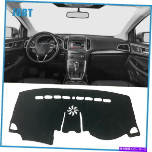 Dashboard Cover _bV{[hJo[_bV}bgtH[hGbW2015-2021ubNp̕یpbh Dashboard Cover Dash Mats Shading Protective Pad For Ford Edge 2015-2021 Black